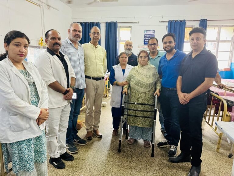 A Remarkable Milestone for GMC Udhampur: Successful Knee Replacement Surgery for 65-Year-Old Patient